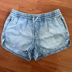 AERIE Chambray Shorts
